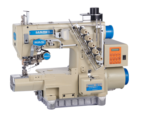 横筒型高速三针绷缝机